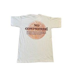 Vintage Rare 90s Senor Lopez No Comprende Funny Shirt Comedy Mexico Cancun Cabo